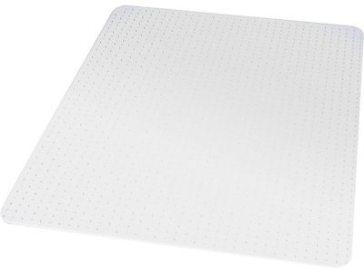 Staples Office Chair Mat, Clear Floor Mats, Medium-Pile Carpets, 60 x 46 Inch, Smooth Glide Sansujyuku sansujyuku.com