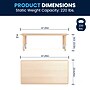 Flash Furniture Wren Rectangular Activity Table, 23.625" x 47.25", Height Adjustable, Natural (YU060RECTBLNT)~#|#~831C35AE-EB51-42ED-8D1DBB8B37254E5F_sc7