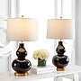 Safavieh Karlen 28.5" LED Table Lamp, Black/Gold, 2/Set (TBL4223B-SET2)~#|#~832735C1-2F30-4E64-8563A72D767EACE8_sc7