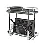Household Essentials Glidez Metal 2-Tier Pull-Out/Slide-Out Storage Organizer, Chrome  (HE1077)~#|#~83280724-6362-4A04-992E7929BBFC9208_sc7