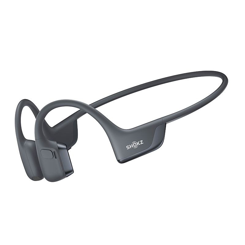 Shokz OpenRun Pro 2 Wireless Bone-Conduction Open-Ear Sport Headphones, Bluetooth, Black (S820-ST-BK-US) image 1