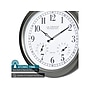 La Crosse Technology Atomic Analog Clock with Temperature and Humidity, 18"Dia. (404-00237)~#|#~832C36CA-4B83-450A-91BFF8F471333BE9_sc7