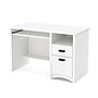 South Shore Gascony 46"W Desk, Pure White (7360070)~#|#~832EE2D9-5288-4B45-A87FA61934DA9284_sc7