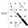 2027 Staples 24" x 36" Yearly Dry Erase Wall Calendar, Reversible, Red (ST58451-27)~#|#~83354A80-4712-43EB-AF594D4156BBC92E_sc7