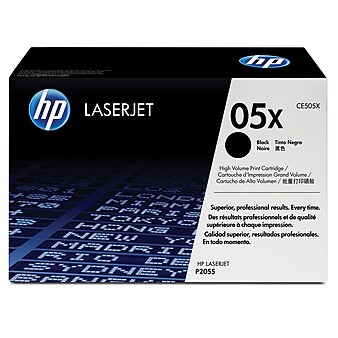 HP 05X Black High Yield Toner Cartridge (CE505X)