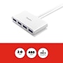 Staples TECH 4-Port USB 2.0 Hub, White (ST62376)~#|#~833CB643-643E-44FE-9F9D12C53B69FD34_sc7