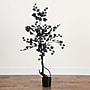 Nearly Natural 4' Halloween Black Maple Artificial Fall Tree (T4726)~#|#~83405A6D-9262-43DD-9841D761B67CEFCF_sc7