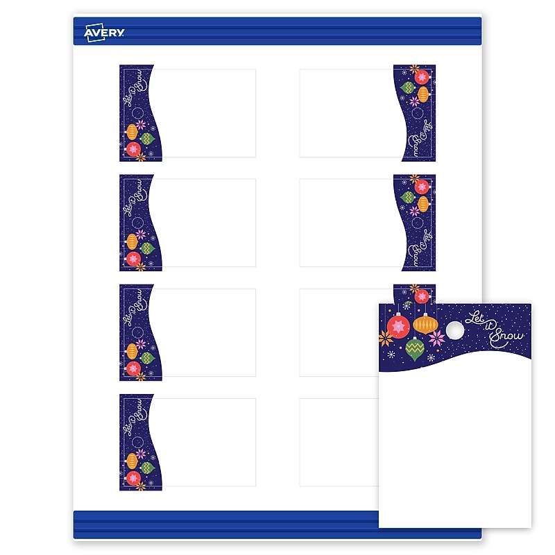 Avery  3" Blank Price & Merchandise Tags, White, 80/Carton (S00-FJY-PRMWT10) image 1