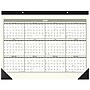 2027 AT-A-GLANCE Recycled 21.75" x 17" Monthly Desk Pad Calendar, Green/Black (SK32G-00-27)~#|#~83456DE0-B205-4EB5-A03D378338D87208_sc7
