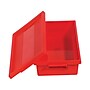 Deflect-O Little Artist Polypropylene Kids' Storage Tote, 3.07" x 11.89" x 6.81", Red (39513RED)~#|#~834C5497-3ED6-4063-BAF15C5C494E63C3_sc7