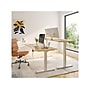 FlexiSpot E7 72"W Electric Adjustable Bamboo Top Standing Desk, White  (E7WCR7230LBZB)~#|#~834C8D87-DA01-40E5-B87F7D7C85F0B3F4_sc7