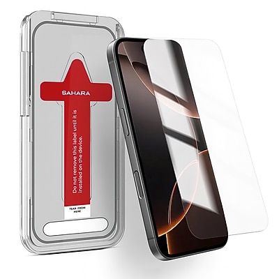 SaharaCase ZeroDamage Anti-Glare Tempered Glass Screen Protector for iPhone 17 Pro - Thumbnail 3