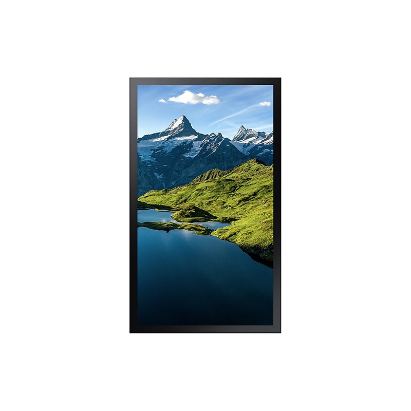 Samsung OHA-S Series 75" Standing All-in-One Outdoor Display for Digital Signage (OH75A) image 1