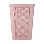 Mind Reader 15.85-Gallon Slim Laundry Hamper with Lid, Plastic, Pink (HBIN60-PNK)~#|#~8353A5B4-7770-4E6D-BF9DE60F8DBEE0BB_sc7