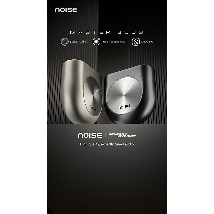 Noise Master Buds Wireless Active Noise Canceling Earbuds