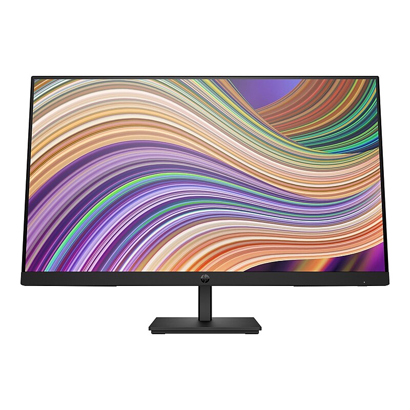 HP P27 G5 27" LED Monitor, Black Head/Black Stand (64X69AA#ABA) image 1