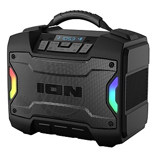ION Explorer XL Wireless Bluetooth All-Weather Speaker, Water