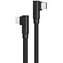 Alogic 25cm Elements Pro Right-Angle USB-C to Right Angle USB-C Cable, Black (ELPCCRA0.25-BK)~#|#~835C5F03-3D8B-42DA-81560FC8ABE97D04_sc7