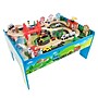 Hey! Play! Wooden Train Set & Play Table, Multicolored (80-HJD931120)~#|#~835CCE1E-77FE-47FE-BC1B0A8845EE21F4_sc7