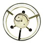 Lalia Home 3-Light 13" Farmhouse Glass and Metallic Accented LED Semi-flushmount, Gold (LHM-1000-GL)~#|#~836052B4-CB01-4048-8183A997C6F56153_sc7