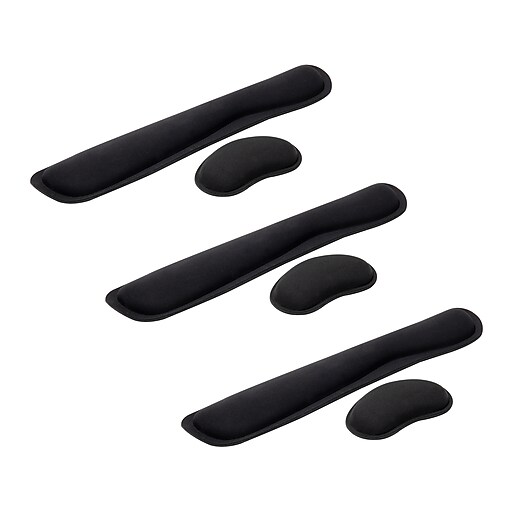 Mind Reader Memory Foam Gaming Ergonomic Keyboard and Mouse Wrist Rest