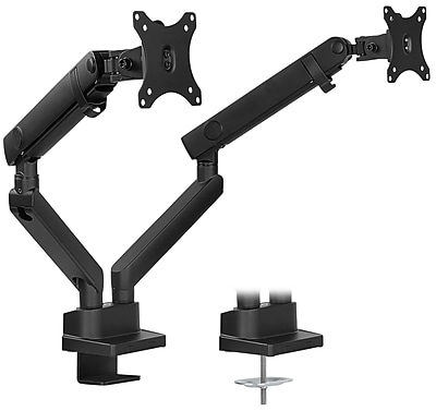 Mount-lt! Dual Monitor Desk Mount, Up to 32″ Monitors, Black (MI-2672) Sansujyuku sansujyuku.com