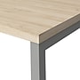 Bush Business Furniture Easy Office 4 Person L Shaped Cubicle Desk, Natural Elm (EOD760NE-03K)~#|#~83693987-8B54-4F73-AC16050457955C08_sc7