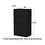 Staples 30" Wide Lateral File Cabinet, 4-Drawer, Assembled, Black, Letter/Legal (20070D)~#|#~83695305-797E-4FEF-B14B566C55641511_sc7