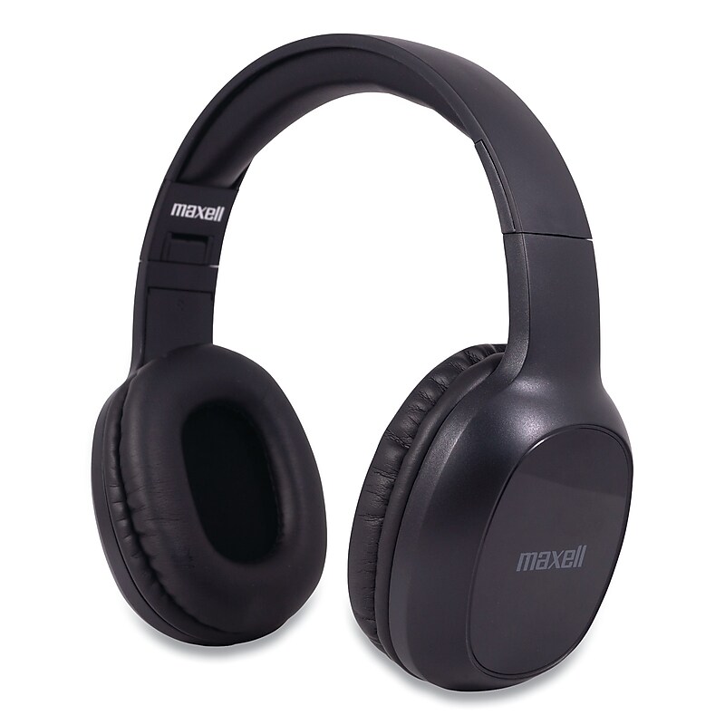 Maxell Bass 13 Wireless Over-Ear Bluetooth Headphones, Black (MAX199793) image 1