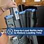 Dixie Ultra SmartStock Tri-Tower Cutlery Station Mini Plastic Dispenser, Heavy-Weight, Black (DUSSTDSP3MINI)~#|#~8378DCCA-A3BA-4E6F-A8629D3624DECCCC_sc7