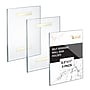 Azar Displays Adhesive Acrylic Wall Sign Holder Frame, 8.5" x 11", Vertical, 3/Pack (122021-3PK)~#|#~837CC305-F621-4E8E-870EBF2D9F2F8337_sc7