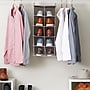 Household Essentials Hanging Shoe Organizer with 10 Pockets, Gray (7410-1)~#|#~8380CA36-5EC2-46E3-8569B3D1BA3CA4CC_sc7