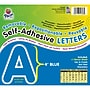 Pacon 4" Self-Adhesive Puffy Font Letters, Blue, 78 Characters/Pack, 2 Packs/Bundle (PAC51623-2)~#|#~838465CF-2517-4F91-A67F617E27AA9476_sc7