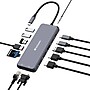 Verbatim USB-C Pro Multiport Hub 14-Port USB-C Hub, Black (32154)~#|#~83849008-D421-4C6F-ABD3D515661207DE_sc7