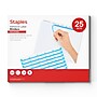 Staples Print & Apply Label Dividers, 5 Tabs, White, 25 Sets (ST63052)~#|#~83851363-A4FC-4836-9A250202D6713F57_sc7