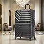 InUSA Aurum 33.66" Hardside Suitcase, 4-Wheeled Spinner, TSA Checkpoint Friendly, Black (IUAUR00XL-BLK)~#|#~838BB6A8-A055-4D83-9AE26851C113678A_sc7