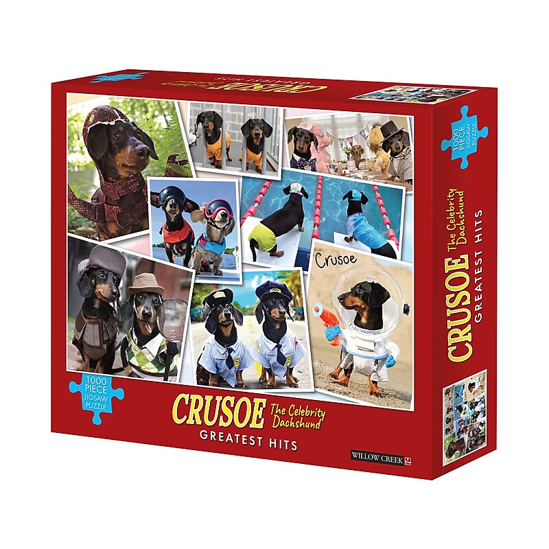 Willow Creek Crusoe's Greatest Hits 1000-Piece Jigsaw Puzzle (49328) image 1