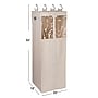 Household Essentials Hanging Wardrobe, Heavy-Duty Cotton Canvas (HE1199)~#|#~838F5934-4F6F-497B-9337406608AD906D_sc7