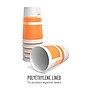 Perk™ Insulated Double Wall Paper Hot Cup, 16 oz., White/Orange, 360/Carton (PK59484CT)~#|#~838FCB21-9C39-443B-901E705667D75F2D_sc7