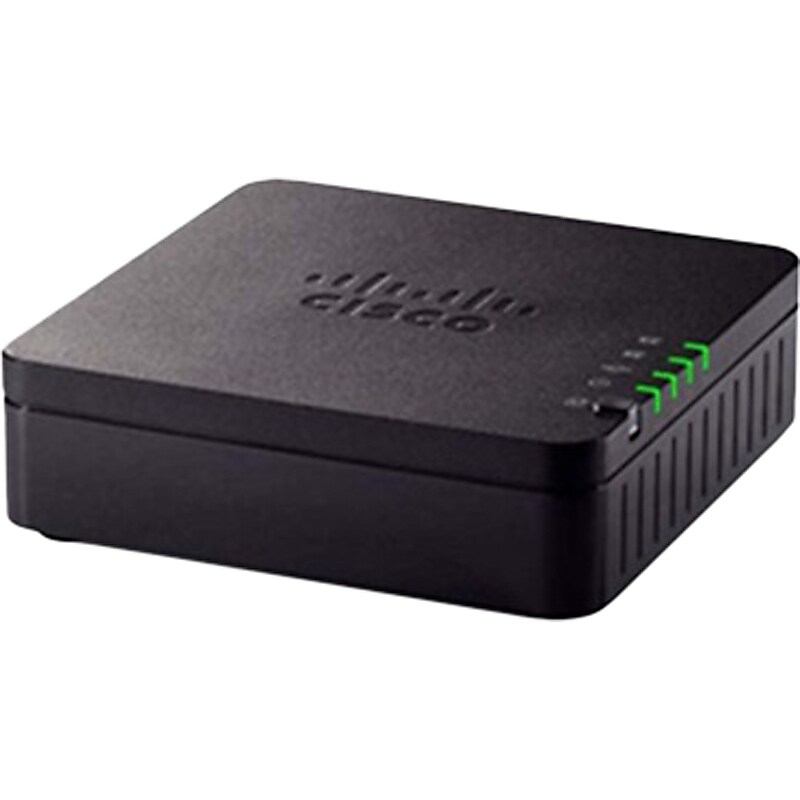 Cisco Analog Telephone Adapter, Black (ATA191-K9) image 1
