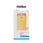 Staples Kraft Clasp & Moistenable Glue Catalog Envelopes, 6" x 9", Brown, 100/Box (ST186999-CC)~#|#~839529CD-0609-4B11-BCD959008132CD61_sc7