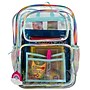 Accessory Innovations Tie Dye Swirl Backpack, Large, Clear (B26GC66567-ST)~#|#~839ACFE4-6CA1-4AB2-874012E254C63E5B_sc7