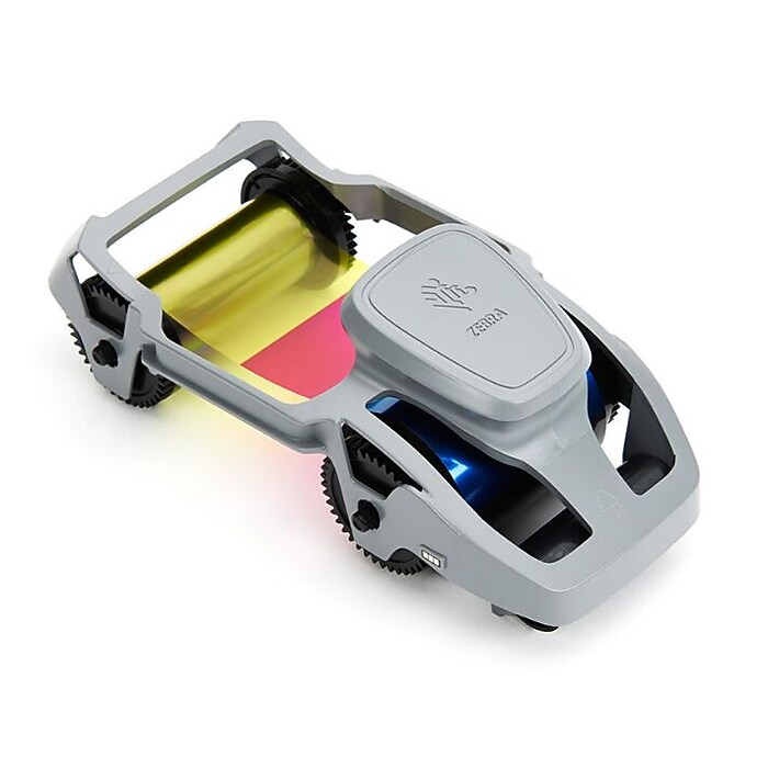 Zebra 800300-550 YMCKO Ribbon for Zebra ZC300 Card Printer | Staples