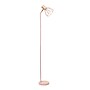 Simple Designs Farmhouse Fusion 55.91" Iron Floor Lamp with Round Shade, Light Pink (LF2019-LPK)~#|#~83A2F01E-1B1D-4661-A4F9771BB4333425_sc7