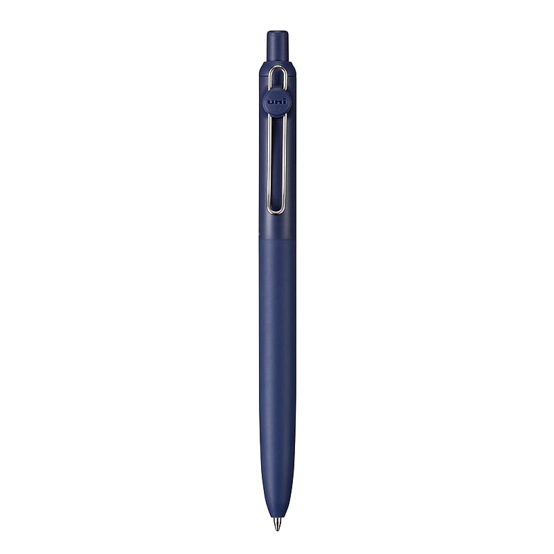 uni-ball Zento Coastal Retractable Gel Pen, Medium Point, 0.7mm, Black Ink (70945) image 1