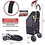 Trolley Dolly Bigger Folding Hand Truck, 200 lb. Capacity, Black (01-562)~#|#~83B35FCE-BBCF-4C49-99D4A8AB93AB7E31_sc7
