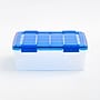 Iris 26.5 Quart Element Resistant Ultimate Clear Latching Plastic Storage Bin, Clear, 4/Pack (500133)~#|#~83B597DB-4C2A-4821-884DA94F0AACA02E_sc7