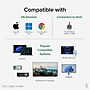 Plugable USB C to HDMI Video Adapter, Male to Female, Black (USBC-THDMI)~#|#~83B5C998-1982-445A-B0D2B565B8AC3BB4_sc7