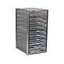 Mind Reader 10-Compartment Metal Mesh File Storage Drawers, Silver (10CABMESH-SIL)~#|#~83B97D61-ADCD-420F-B82EEE0AFC92FCAE_sc7