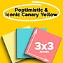 Post-it Notes, 3" x 3", Poptimistic Collection, 100 Sheet/Pad, 14 Pads/Pack (65414YWM)~#|#~83B9DC82-C298-436A-A162CE276B35061E_sc7
